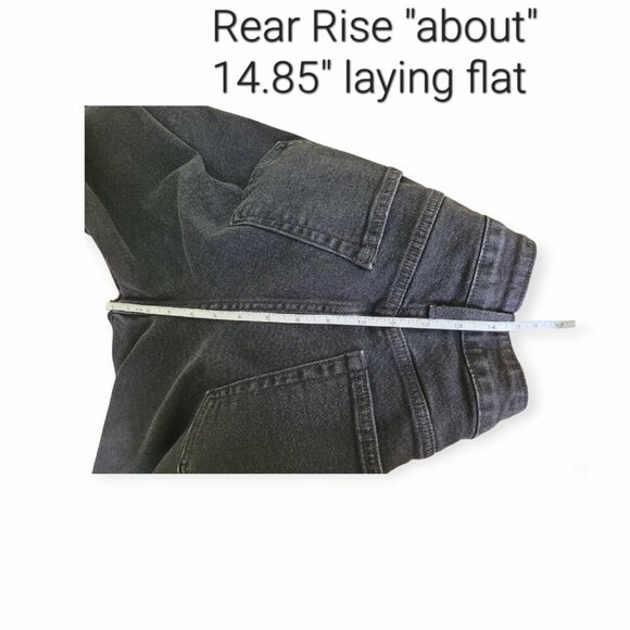 Pool House NY Black Straight Leg Jeans, Medium, EUC - Picture 8 of 14